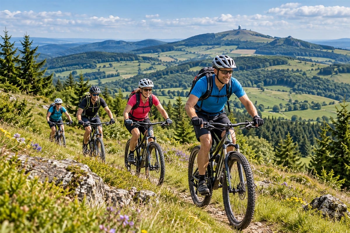 MTB-Touren durch die Rhön